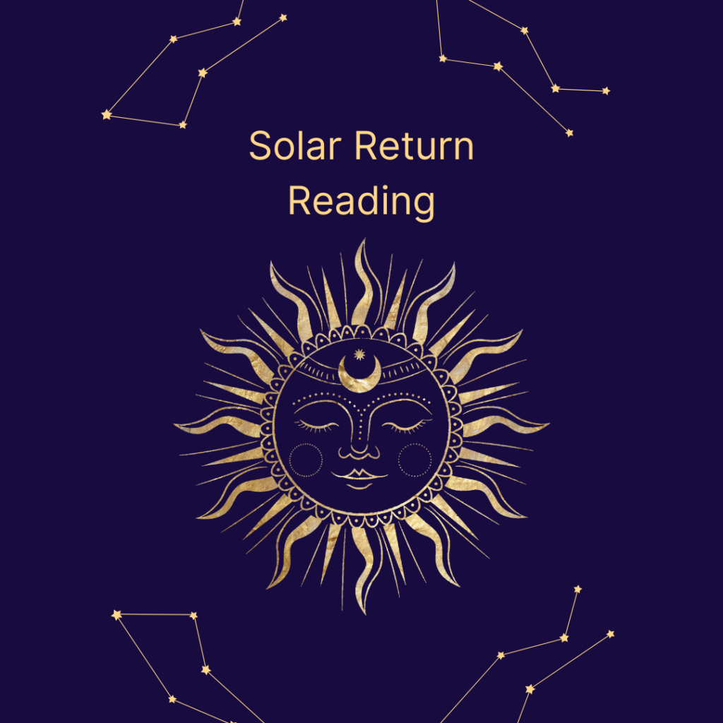 Each time the Sun reaches the exact position where it was on our birth, we have our solar return, which coincides with our birthday., strology Reading, Solar Return Reading